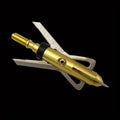 Hunting Broadhead 6PCS 100 Grain – 2-Blade Stainless Steel Archery Arrow Tips with Ferrule Alignment Technology, 2.34" Cutting Diameter, Compatible with Crossbow & Compound Bow for Deer Hunting