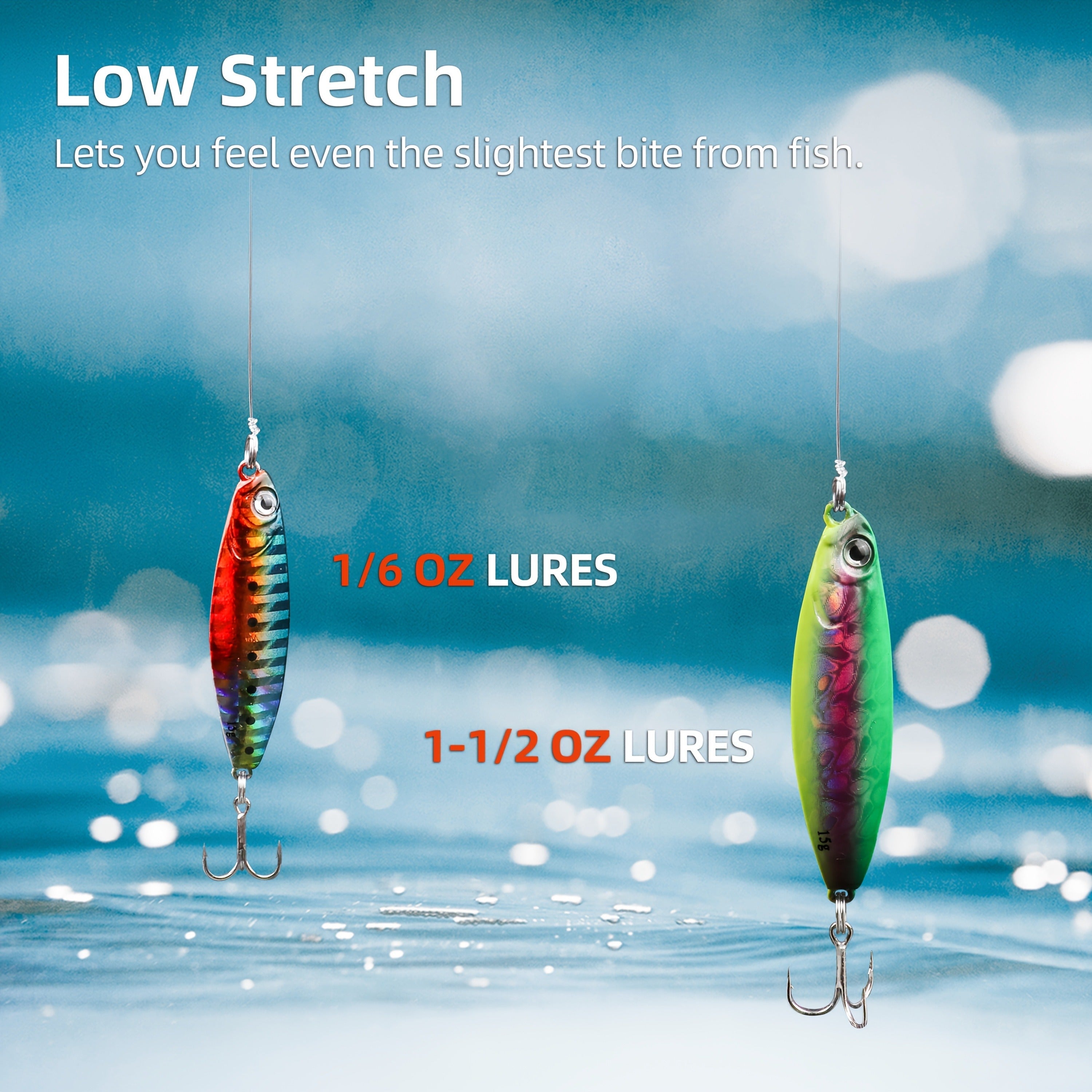 Fluorocarbon Fishing Line 1000 Yards 5-32LB Abrasion Resistant Clear Invisible Fast Sinking High Sensitivity for Freshwater Ice Fishing Bass Trout