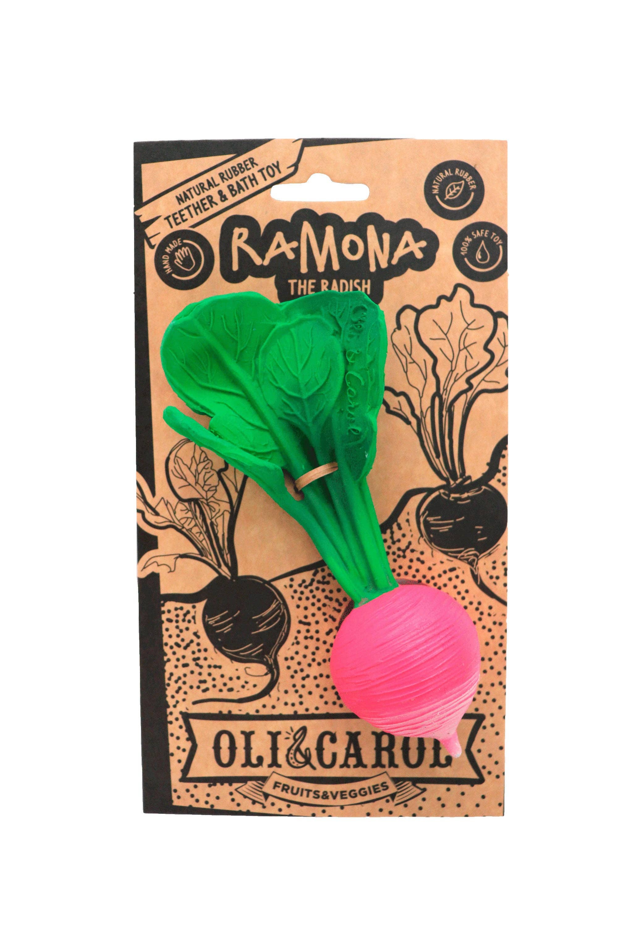 Ramona the Radish Teething Toy