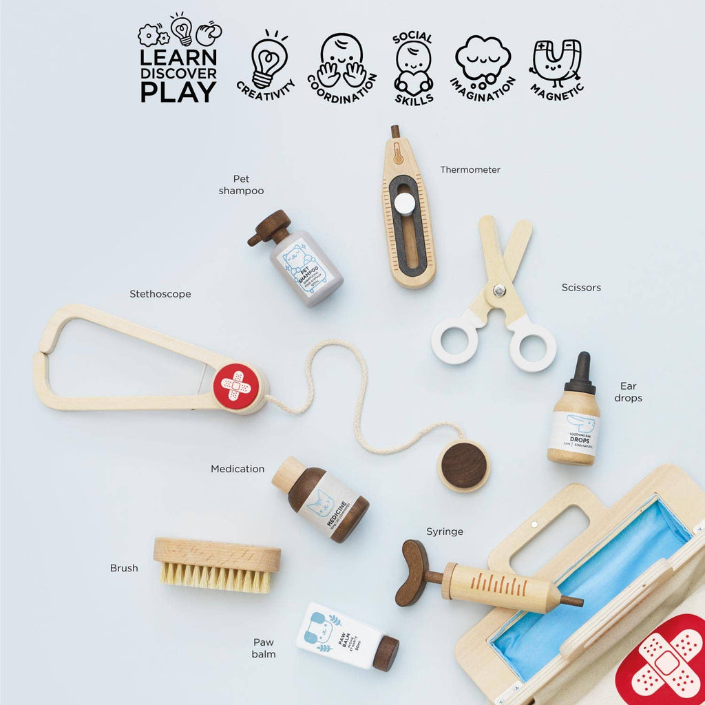 Pretend Play Animal Vet Set