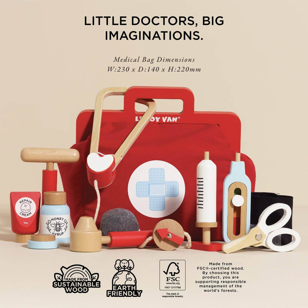 Pretend Play Vintage Doctor Set