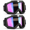 Ski Goggles 2-Pack Unisex UV400 Anti-Fog TPU Frame Adjustable Elastic Strap Snow Goggles for Skiing Snowboarding Ice Hockey Alpine Skiing – Fits All Face Shapes