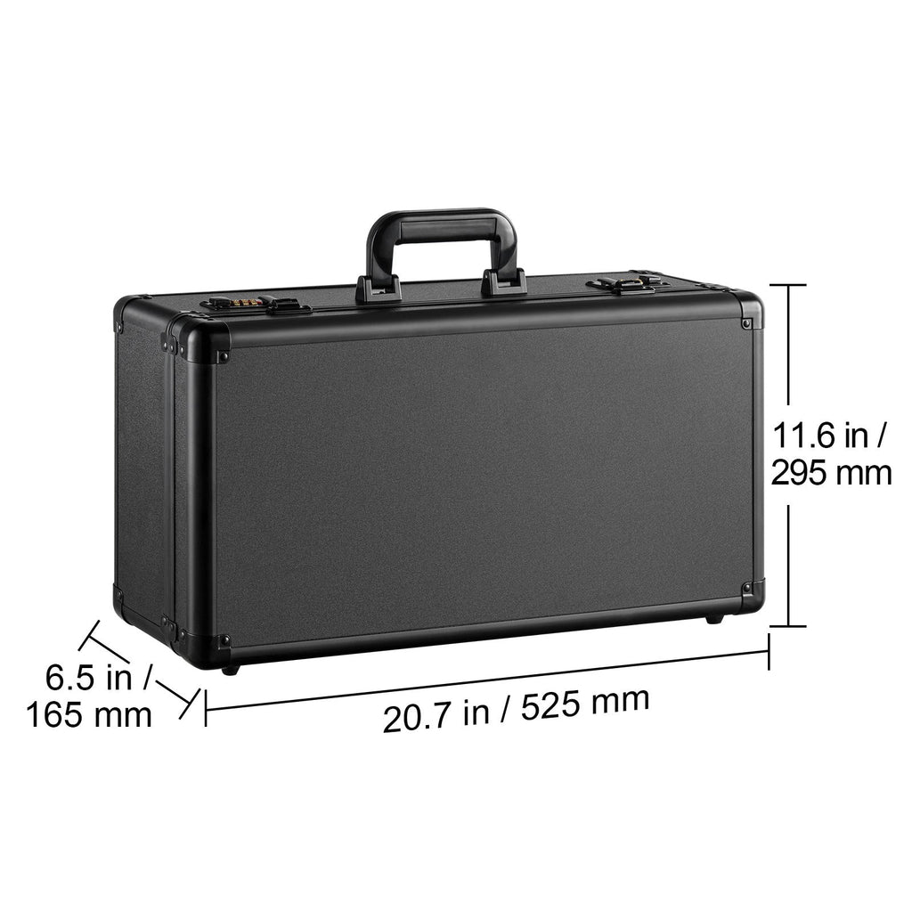 PSA Graded Card Storage Box 5-Slot Aluminum Case Combination Lock