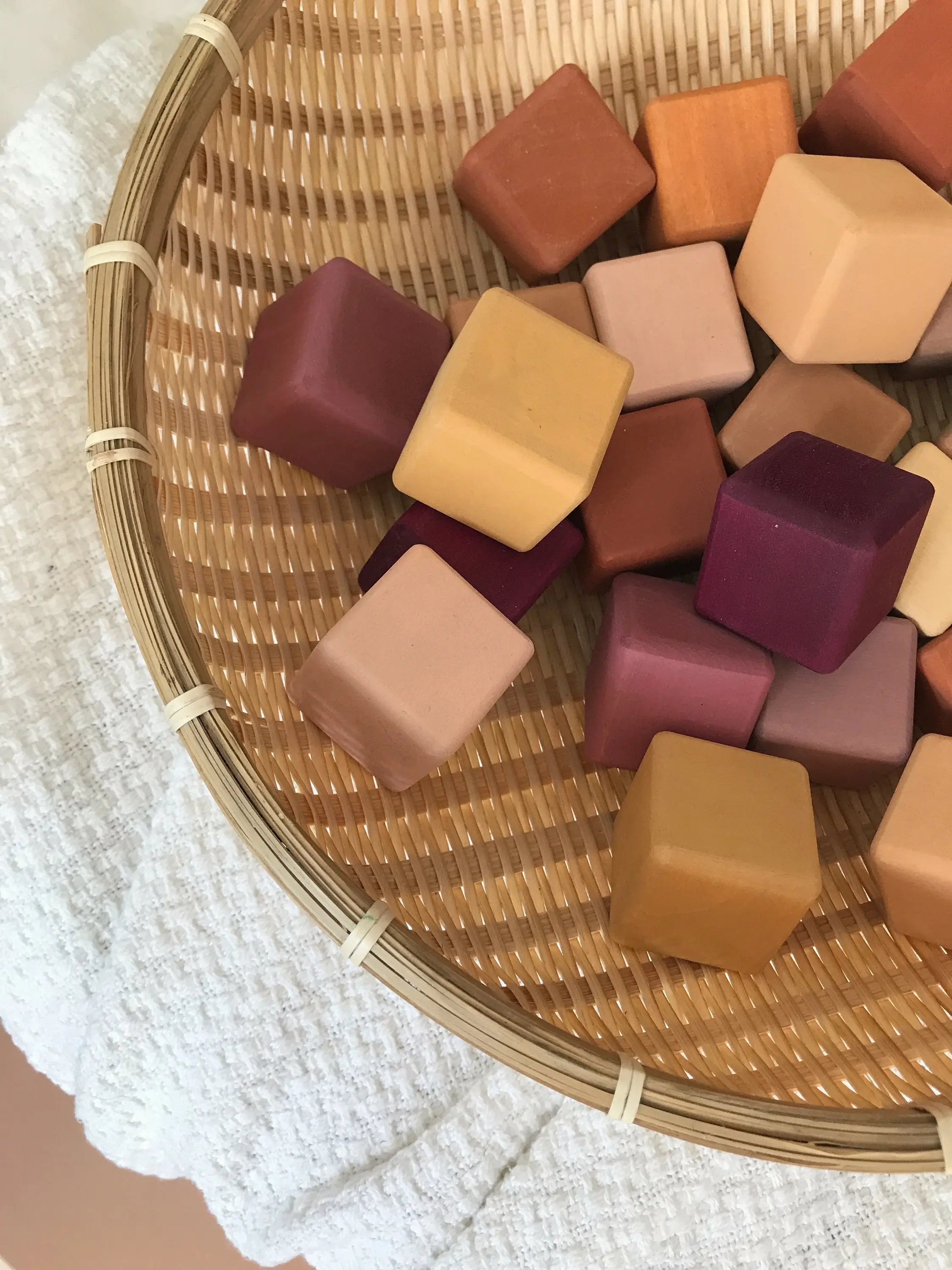 Sabo Concept Wooden Blocks - Marsala