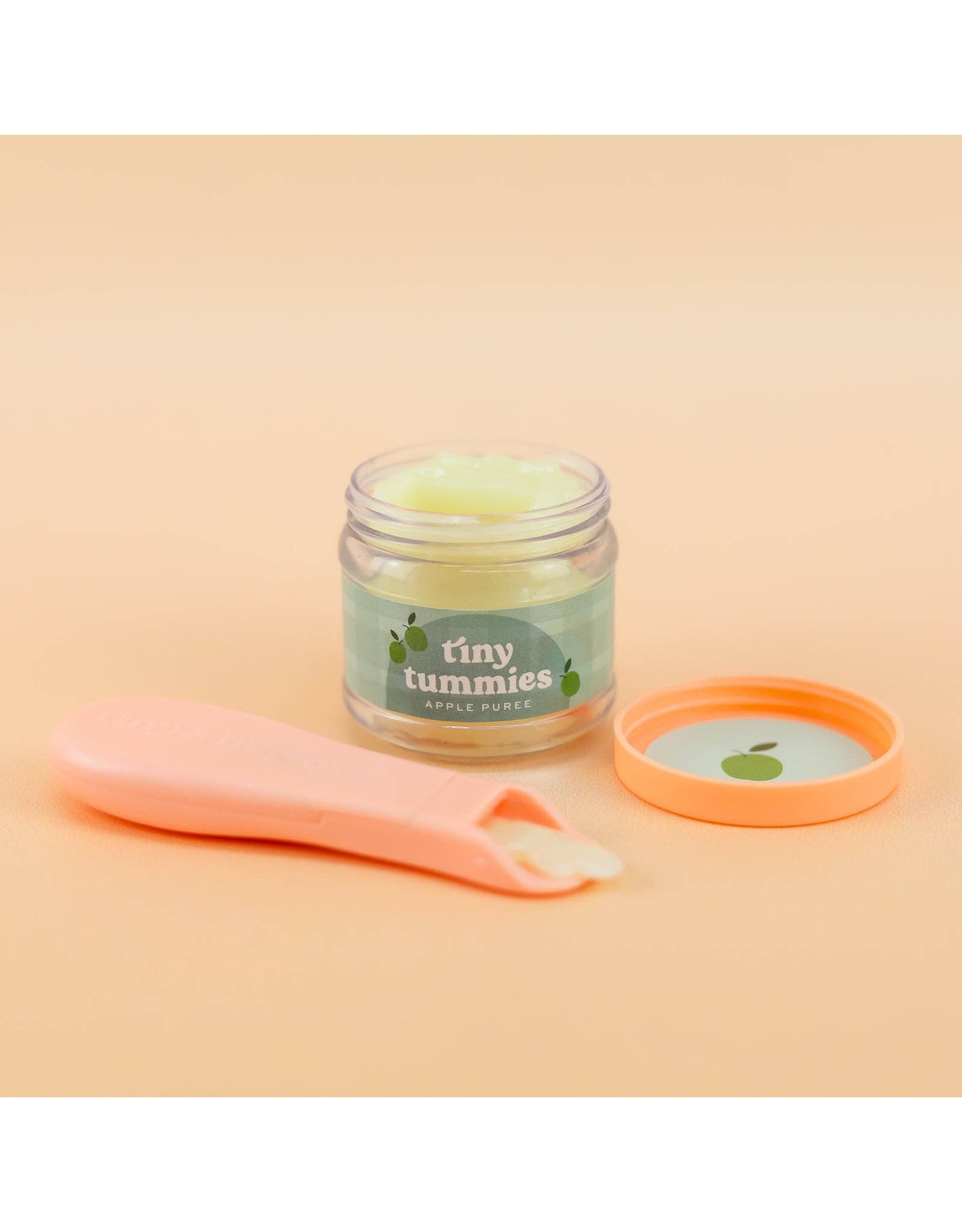 Tiny Tummies - Apple Puree Food Jar and Spoon Set