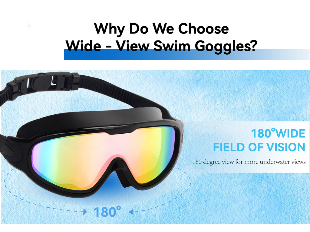 Anti-Fog Swim Goggles 2-Pack – Leak-Proof, UV Protection, Adjustable Fit for Adults, Youth, Men & Women | Pool & Beach Goggles