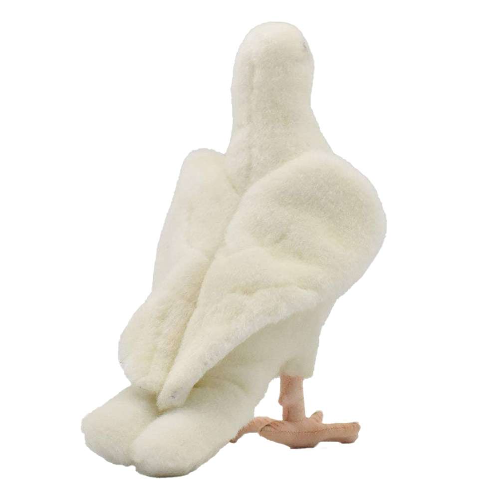 White Dove Bird Stuffed Animal