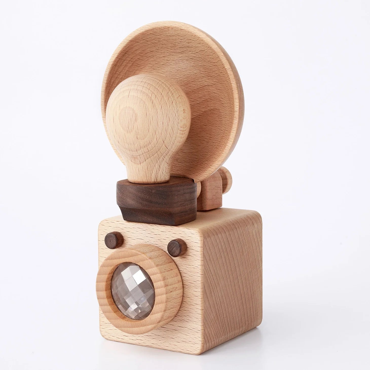 Father’s Factory | Wooden Light Bulb Camera