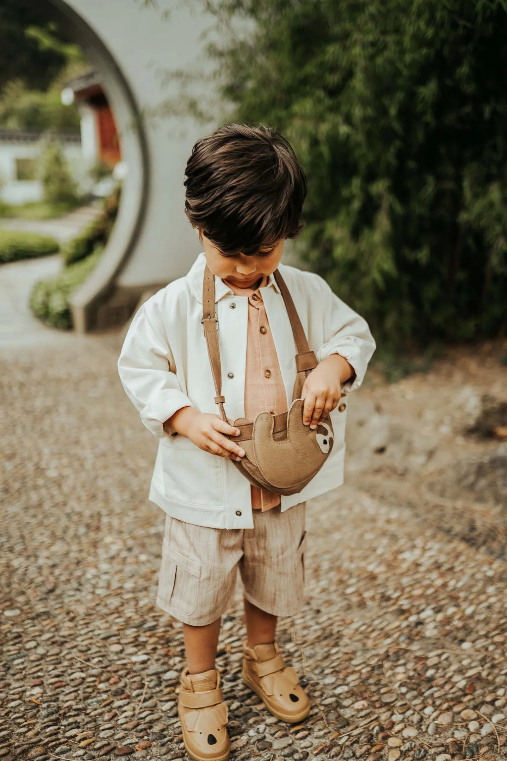 Donsje Leather Talei Bumbag Purse - Sloth