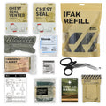 Tactical Emergency Trauma Kit 11pcs – Combat First Aid Survival Kit for Outdoor, Hunting & Rescue