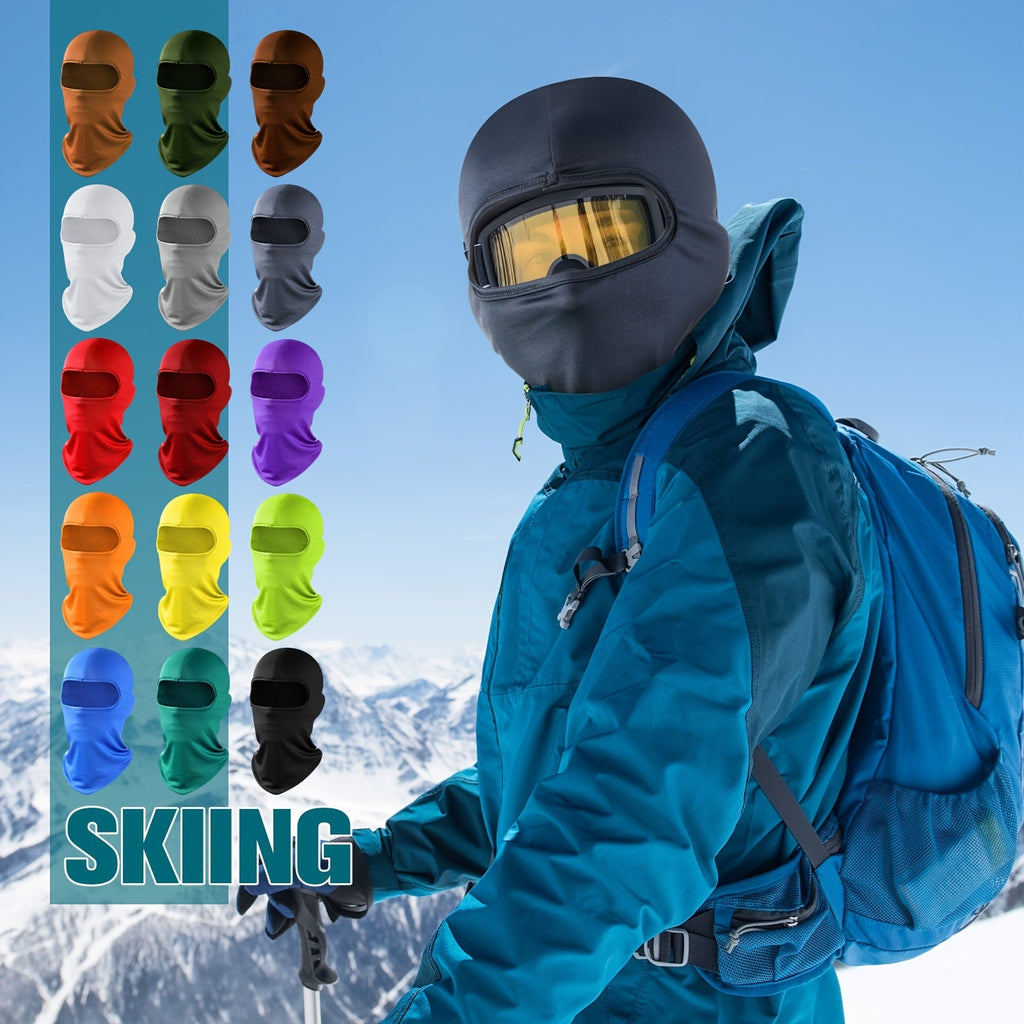 Balaclava Mask Bulk 30 Pack UPF Sun Protection - Full Face & Neck Coverage, Breathable Polyester, Multi-Color for Skiing, Snowboarding, Motorcycling, Hiking (Men & Women)