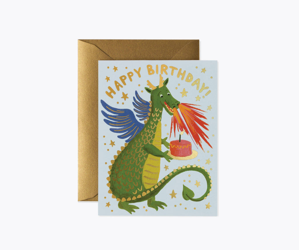 Birthday Dragon Card