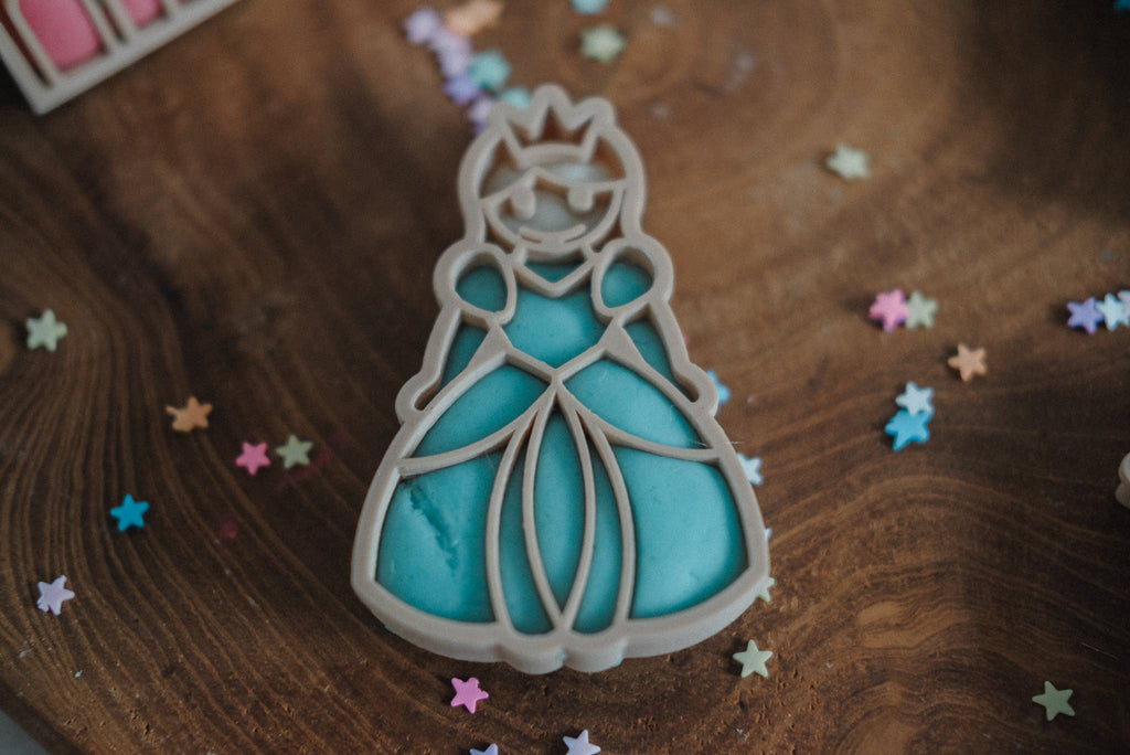 Princess Cutter Set - Eco Playdough Tool