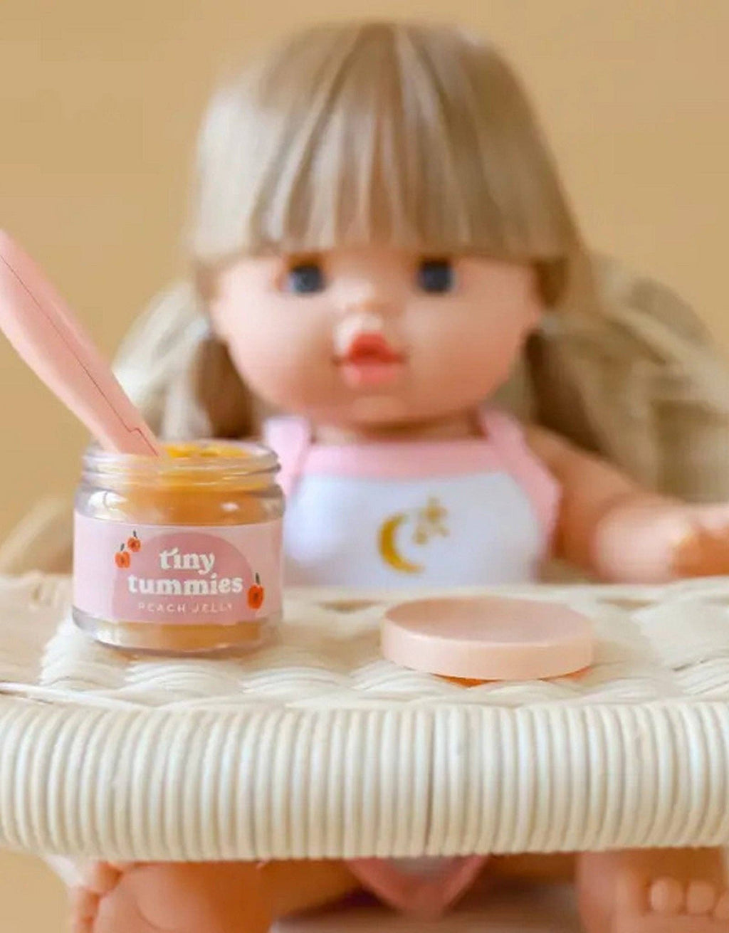 Tiny Tummies - Apple Puree Food Jar and Spoon Set