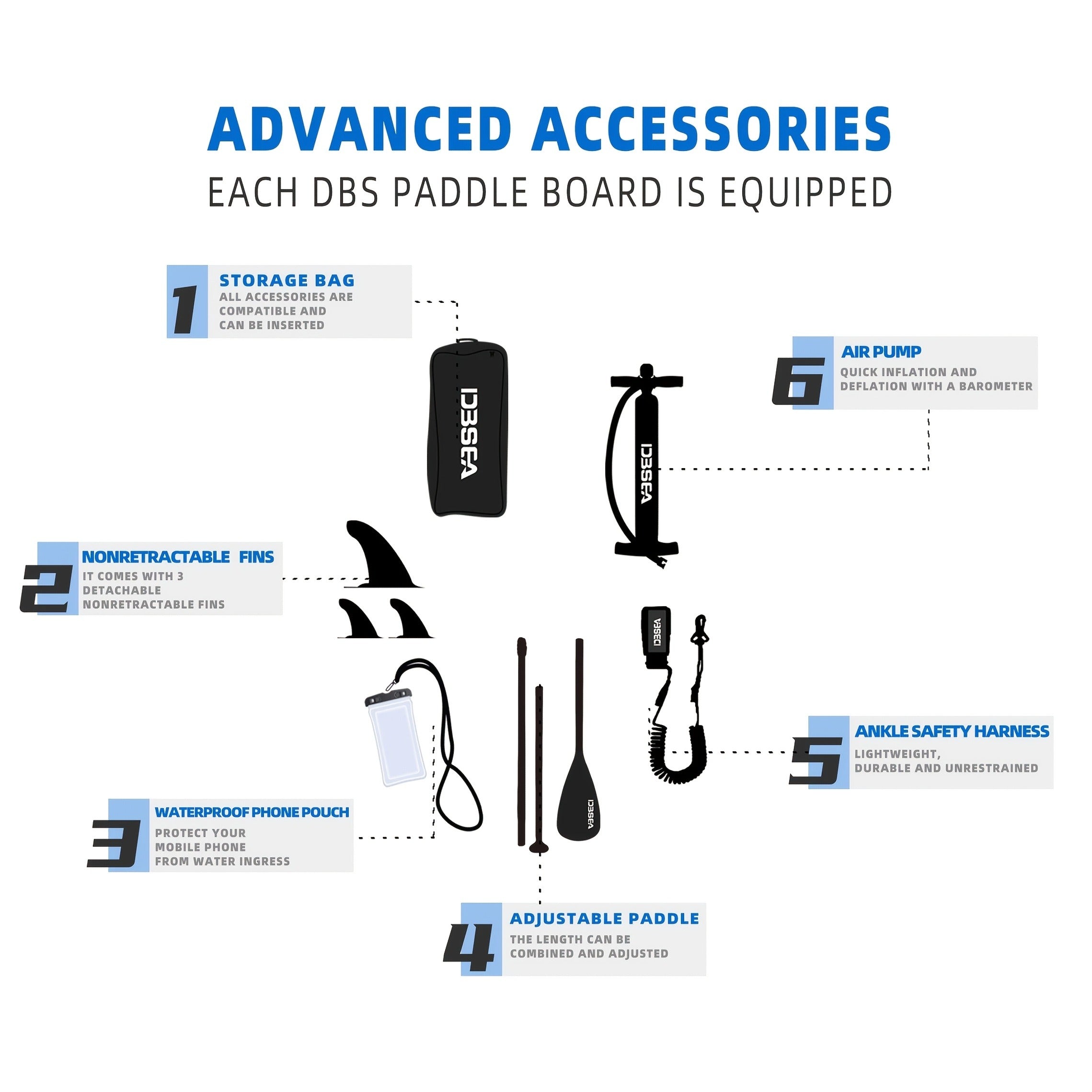 Wide Inflatable SUP Board 11ft x 32'' Extra Wide Stand Up Paddle Board for Youth Adults with Backpack Dry Bag Paddle Leash Hand Pump Fins Stable Design