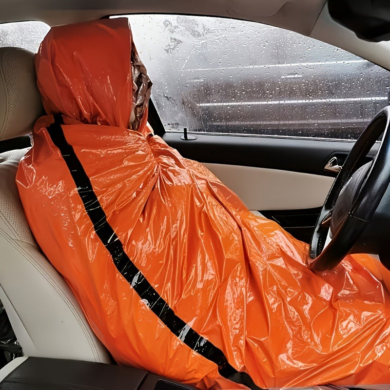 Emergency Thermal Blanket Survival Sleeping Bag – Lightweight Foil Space Blanket for Camping & Hiking
