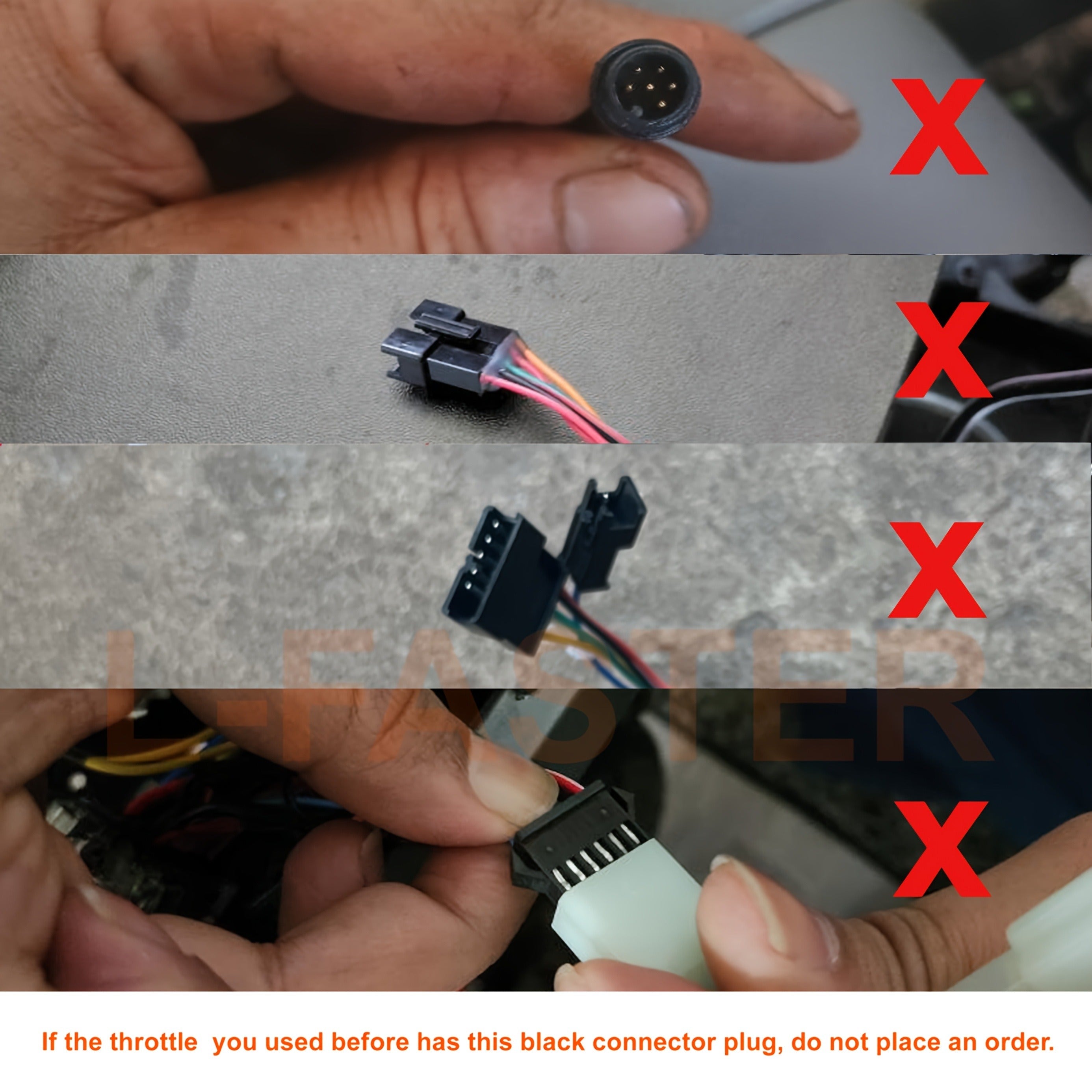 Electric Bike Scooter Key Throttle Grip Handle with LCD Display | 24V 48V Compatible | E-Bike Twist Throttle with Power Lock Wiring for Electric Motorcycle Scooter Replacement