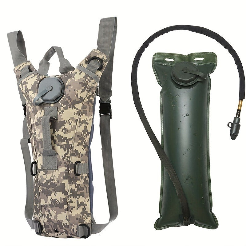 Hydration Backpack with 101oz BPA-Free Water Bladder – Tactical Water Pack for Cycling, Hiking, Trekking, Climbing & Outdoor Camping