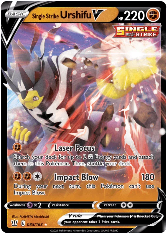 Single Strike Urshifu V (085/163) [Sword & Shield: Battle Styles]