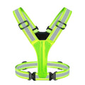 Reflective Running Vest with 3 LED Lighting Modes – High Visibility Safety Vest for Night Running, Walking & Cycling, Adjustable Fit for Men & Women, Lightweight & Breathable