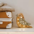 Handmade Wooden Lamp - Bird