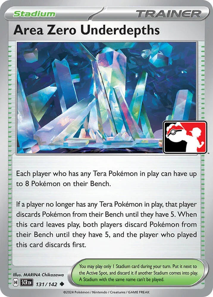 Area Zero Underdepths (131/142) [Prize Pack Series Six]