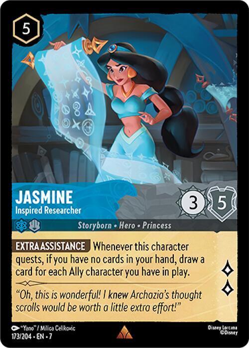Jasmine - Inspired Researcher (173/204) [Archazia's Island]