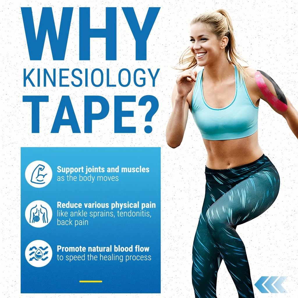 Sports Kinesiology Tape 20 Precut Strips Purple Reflective – Elastic Synthetic Athletic Muscle Support Tape, Quick Adhesion, 2" x 10" Each, Waterproof Performance K Tape for Running, Gym & Injury Recovery