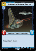 Corporate Defense Shuttle (059/262) [Jump to Lightspeed]