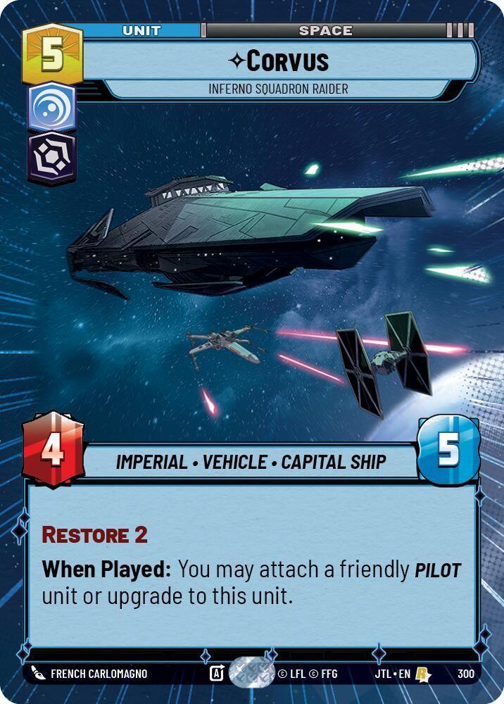 Corvus - Inferno Squadron Raider (Hyperspace) (300) [Jump to Lightspeed]