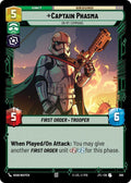 Captain Phasma - On My Command (Foil) (586) [Jump to Lightspeed]