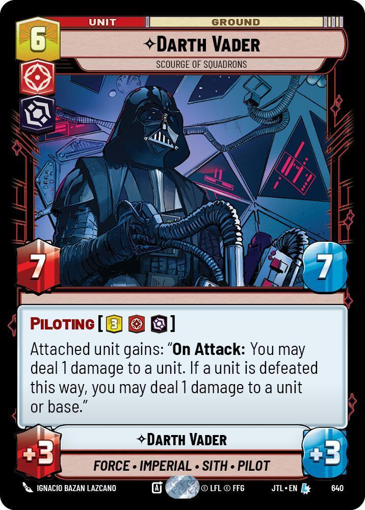 Darth Vader - Scourge of Squadrons (Foil) (640) [Jump to Lightspeed]