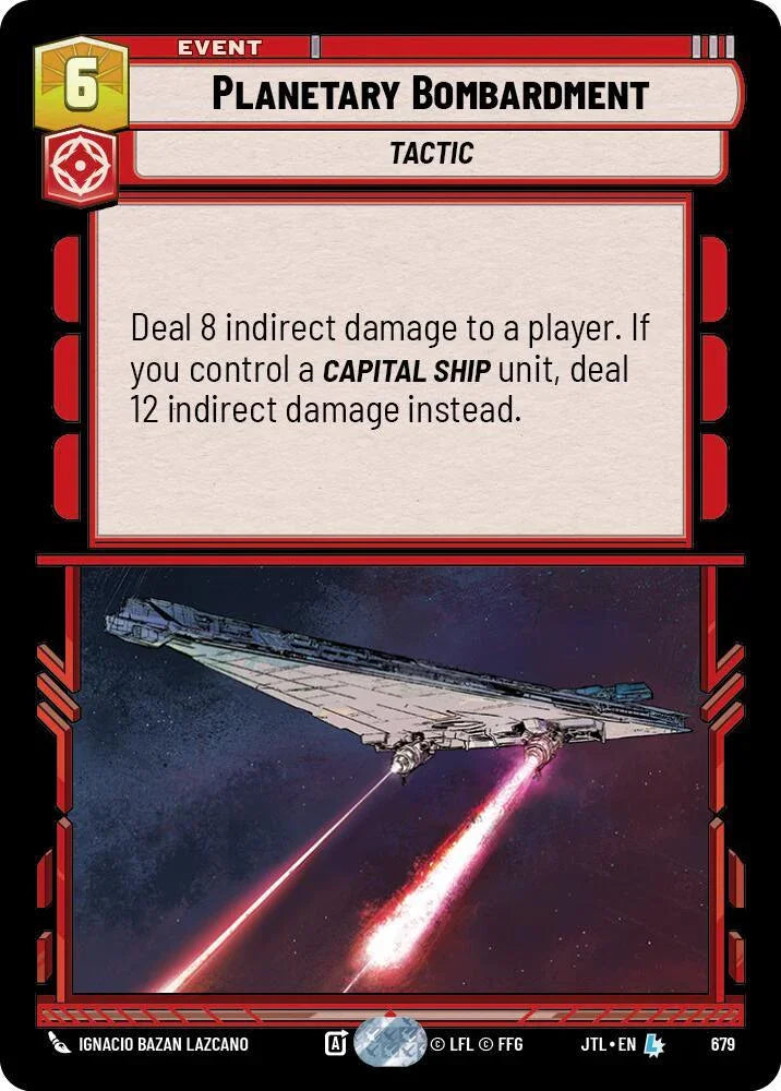 Planetary Bombardment (Foil) (679) [Jump to Lightspeed]