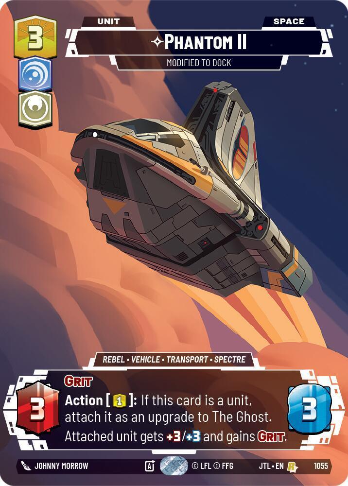 Phantom II - Modified to Dock (Prestige Foil) (1055) [Jump to Lightspeed]