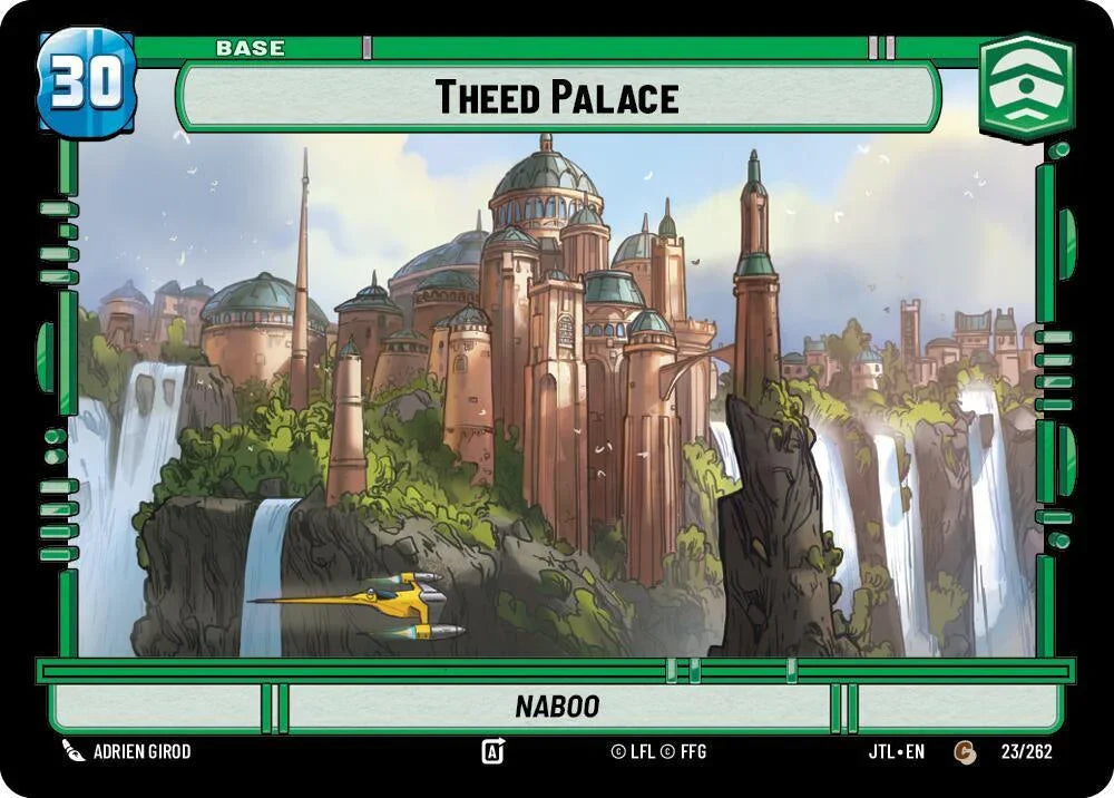 Theed Palace // X-Wing (023/2262 // T02/T04) [Jump to Lightspeed]