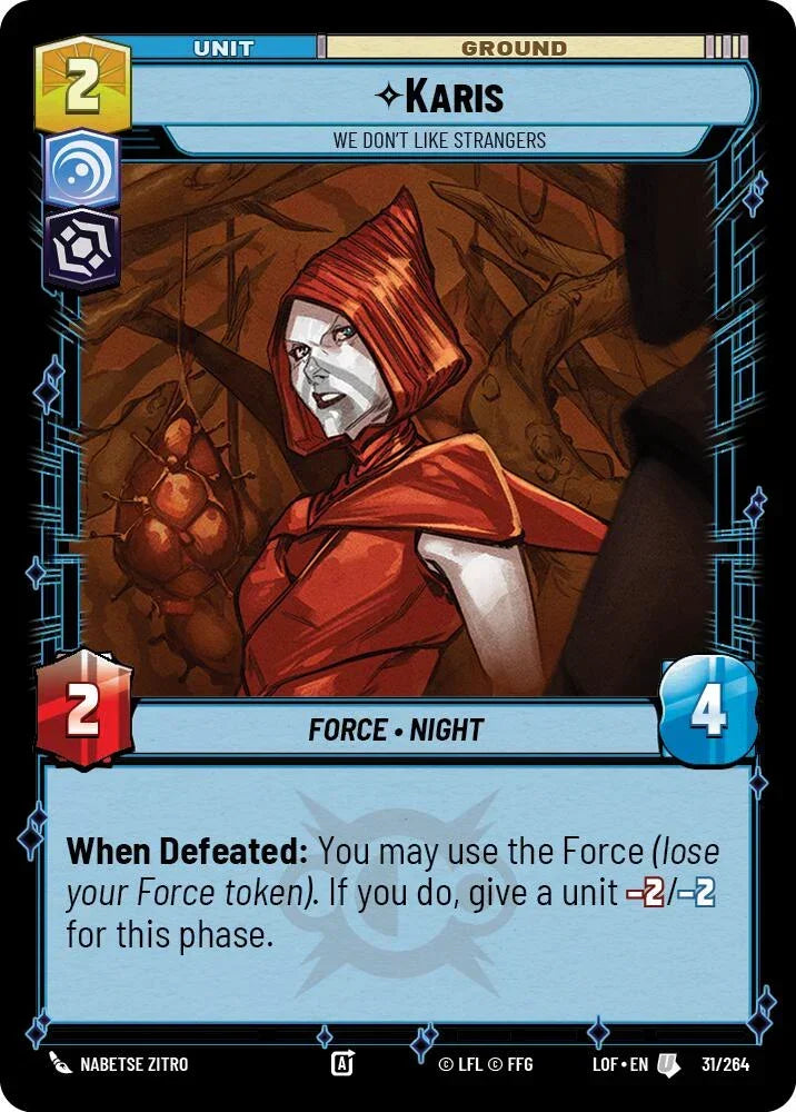 Karis - We Don't Like Strangers (31/264) (31/264) [Legends of the Force]