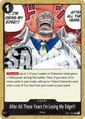 After All These Years I'm Losing My Edge!!! [A Fist of Divine Speed]