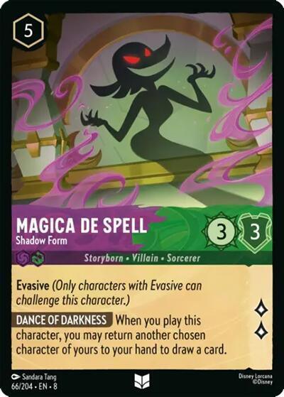 Magica De Spell - Shadow Form (66/204) [Reign of Jafar]