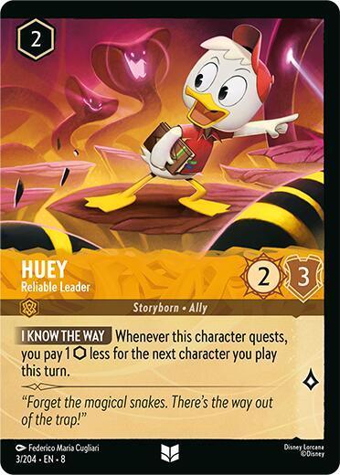 Huey - Reliable Leader (Foil) (3/204) [Reign of Jafar]