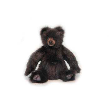 Brown Mikey Bear Stuffed Animal, 12"