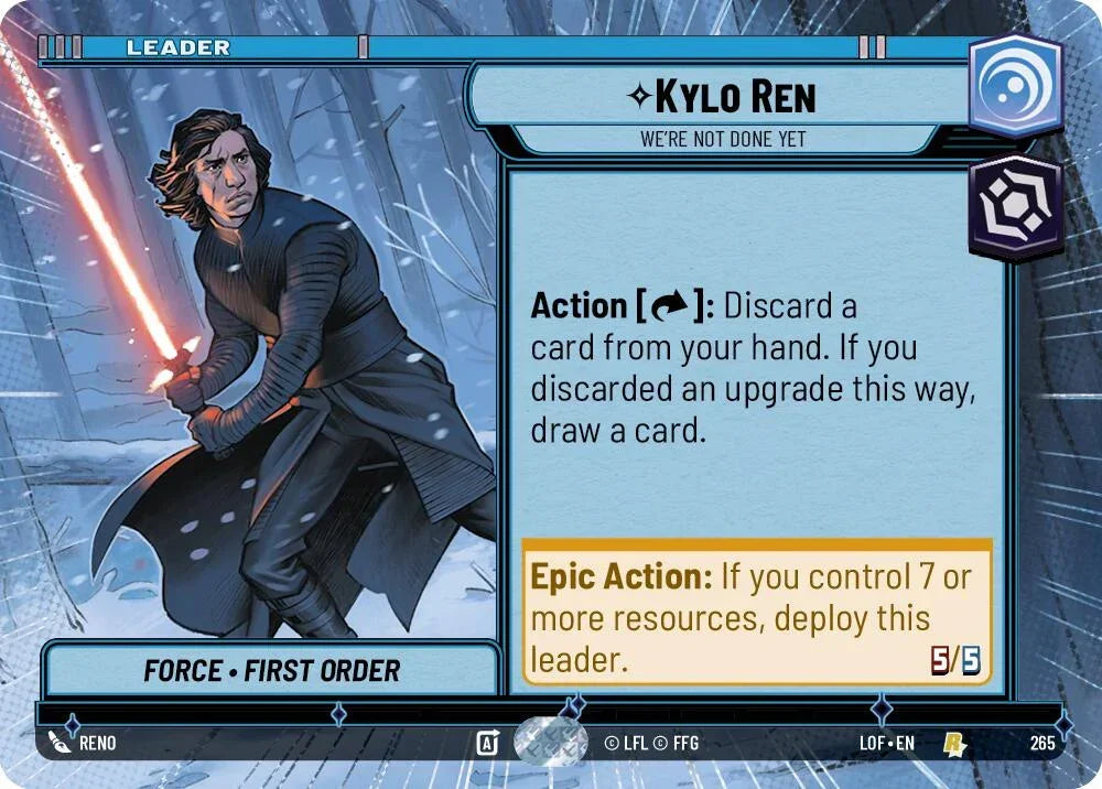 Kylo Ren (265) - We're Not Done Yet (Hyperspace) (265) [Legends of the Force]