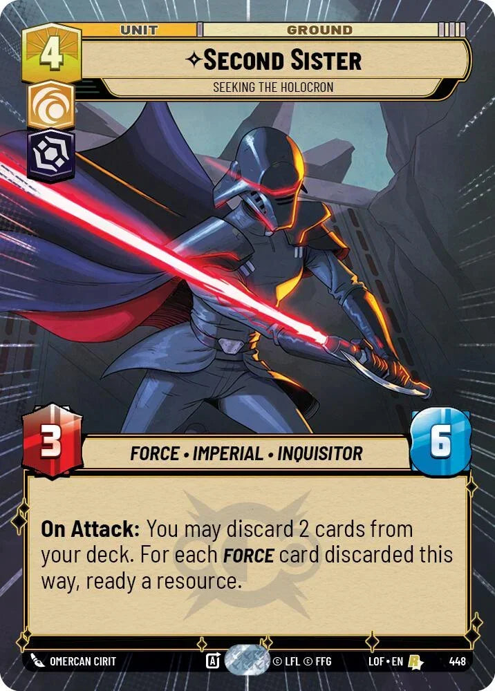 Second Sister (448) - Seeking the Holocron (Hyperspace) (448) [Legends of the Force]
