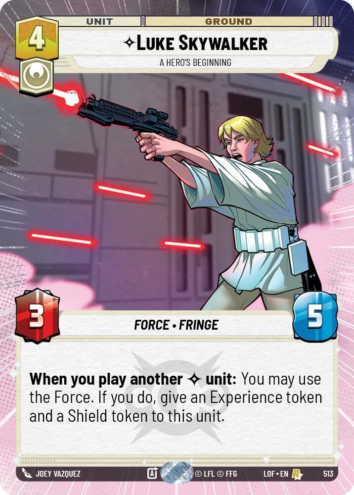 Luke Skywalker (513) - A Hero's Beginning (Hyperspace) (513) [Legends of the Force]