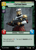 Captain Enoch (585) - Captain of the Guard (Foil) (585) [Legends of the Force]