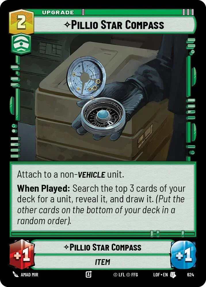 Pillio Star Compass (624) (Foil) (624) [Legends of the Force]