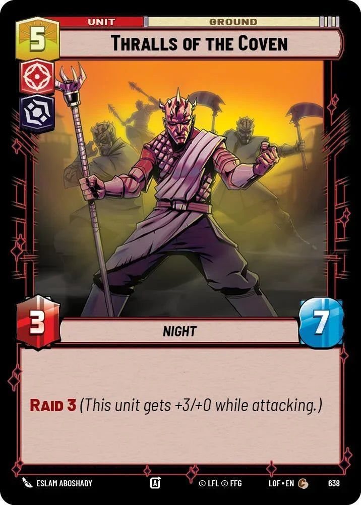 Thralls of the Coven (638) (Foil) (638) [Legends of the Force]