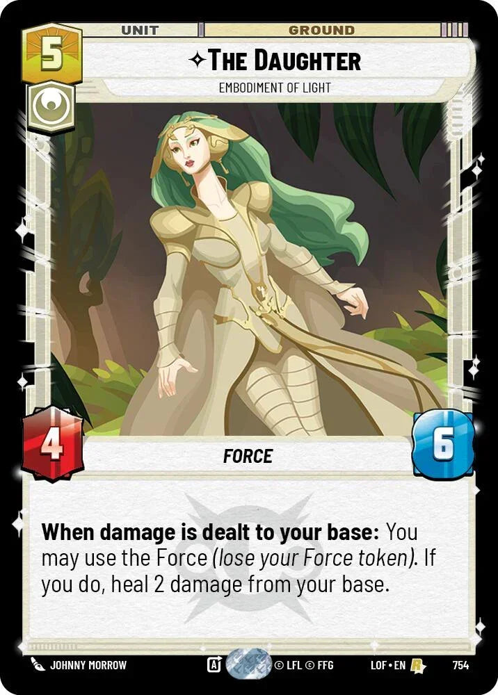 The Daughter (754) - Embodiment of Light (Foil) (754) [Legends of the Force]