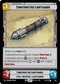 Constructed Lightsaber (763) (Foil) (763) [Legends of the Force]