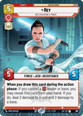 Rey (888) - With Palpatine's Power (Hyperspace Foil) (888) [Legends of the Force]