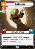 Cin Drallig (890) - Esteemed Blademaster (Hyperspace Foil) (890) [Legends of the Force]